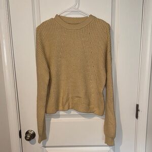 BP Tan Women's Crew Neck Sweater